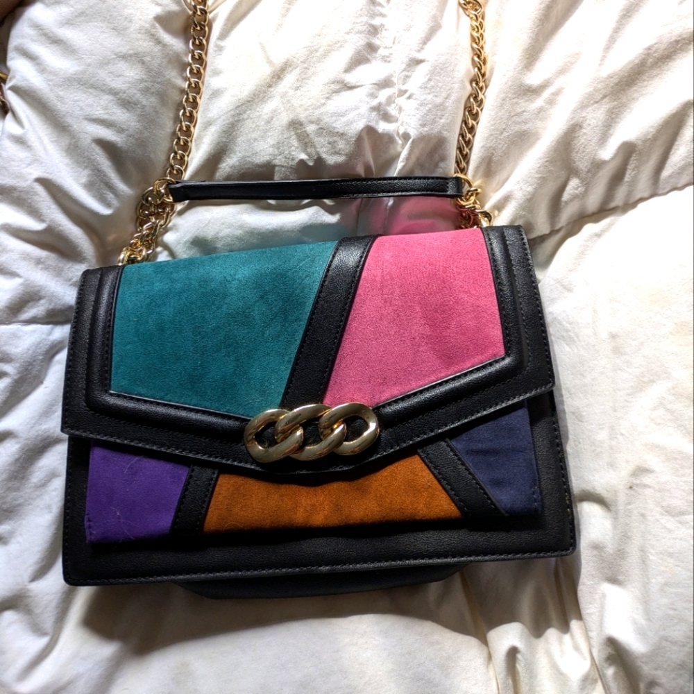 International concepts multicolor crossbody bag